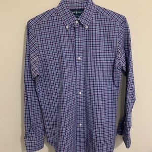 Ralph Lauren Classic Fit Button Down Long Sleeve Shirt